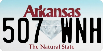 AR license plate 507WNH