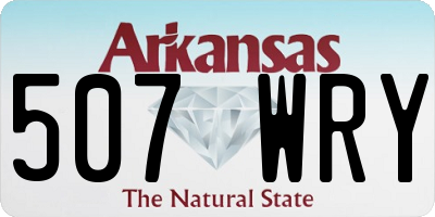 AR license plate 507WRY