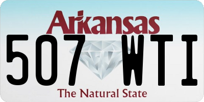 AR license plate 507WTI