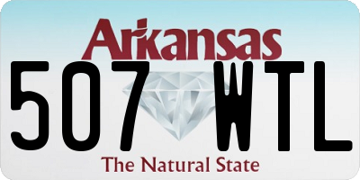AR license plate 507WTL