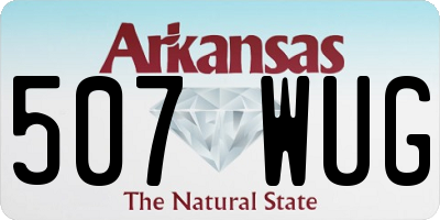 AR license plate 507WUG