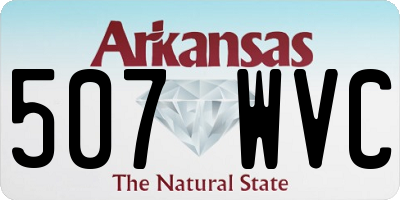 AR license plate 507WVC