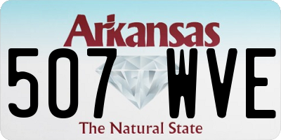 AR license plate 507WVE