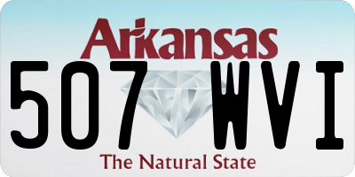 AR license plate 507WVI
