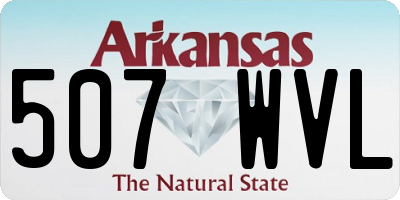 AR license plate 507WVL