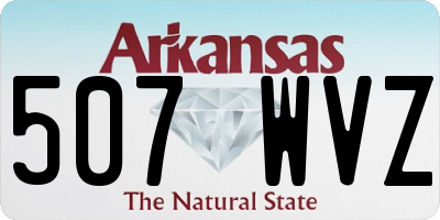 AR license plate 507WVZ