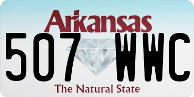 AR license plate 507WWC