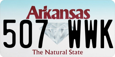 AR license plate 507WWK