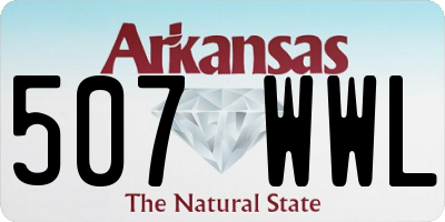 AR license plate 507WWL