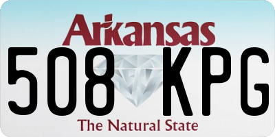 AR license plate 508KPG