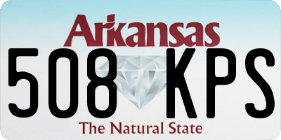 AR license plate 508KPS