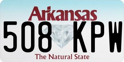 AR license plate 508KPW