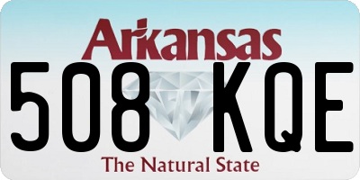 AR license plate 508KQE