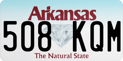 AR license plate 508KQM