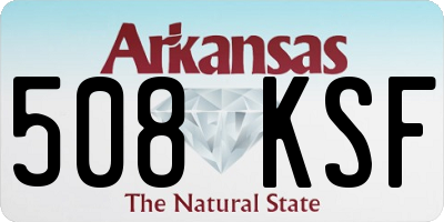 AR license plate 508KSF