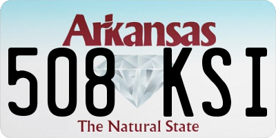 AR license plate 508KSI