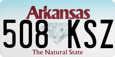 AR license plate 508KSZ