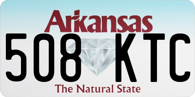 AR license plate 508KTC