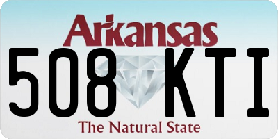 AR license plate 508KTI