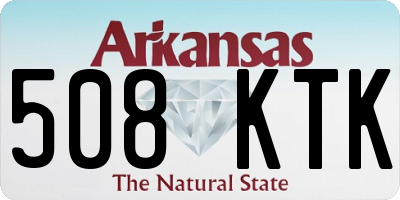 AR license plate 508KTK