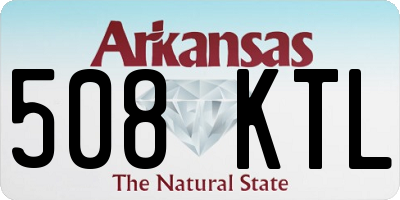 AR license plate 508KTL