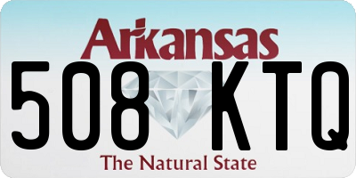 AR license plate 508KTQ
