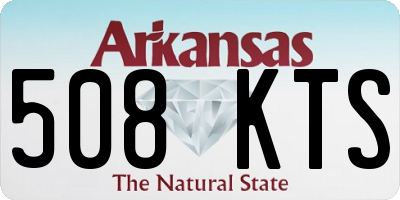 AR license plate 508KTS