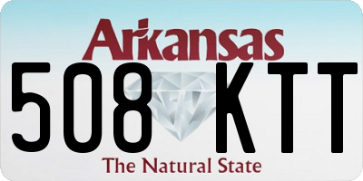 AR license plate 508KTT