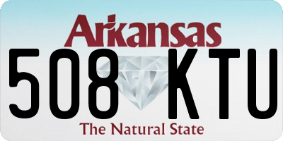 AR license plate 508KTU
