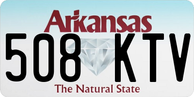 AR license plate 508KTV