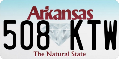 AR license plate 508KTW