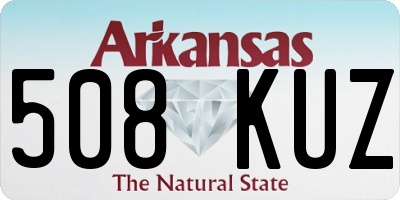 AR license plate 508KUZ