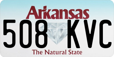 AR license plate 508KVC
