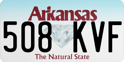 AR license plate 508KVF