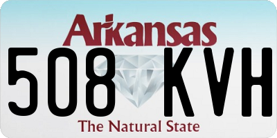 AR license plate 508KVH