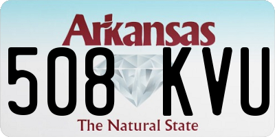 AR license plate 508KVU