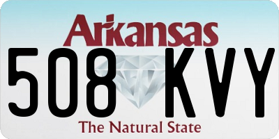 AR license plate 508KVY
