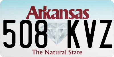 AR license plate 508KVZ