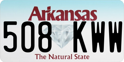 AR license plate 508KWW