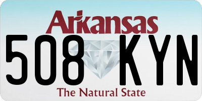 AR license plate 508KYN