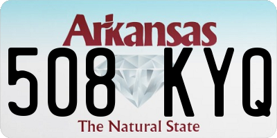 AR license plate 508KYQ