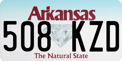 AR license plate 508KZD
