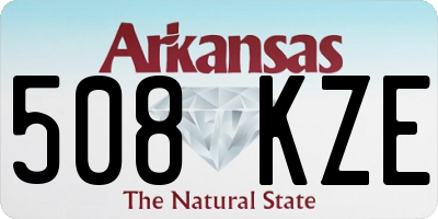 AR license plate 508KZE