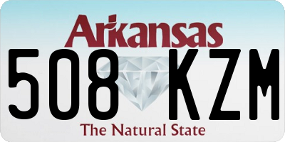 AR license plate 508KZM