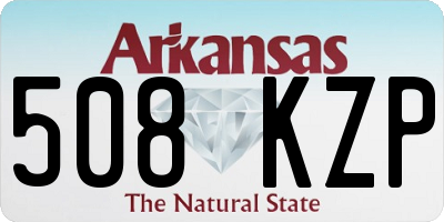 AR license plate 508KZP