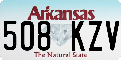 AR license plate 508KZV