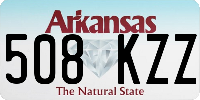AR license plate 508KZZ
