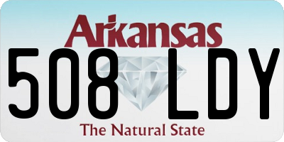 AR license plate 508LDY