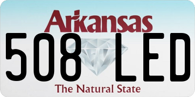 AR license plate 508LED