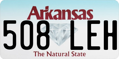AR license plate 508LEH